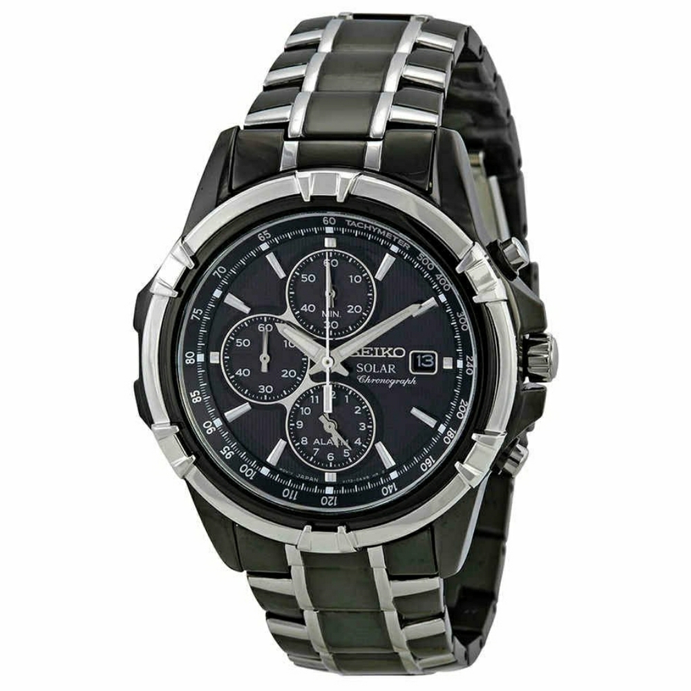 Seiko solar chronograph